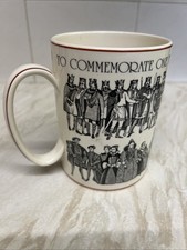 Wedgwood Mug ~ To Commemorate ONE THOUSAND YEARS OF ENGLISH MONARCHY ~ 973-1973