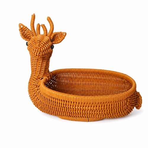 Rattan cat bed cozy - rattan, wicker