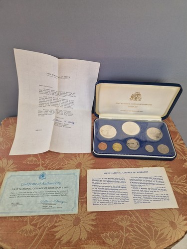 First barbados 1976 proof - first,