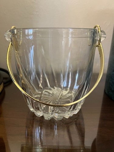 Table crystal ice bucket - table,