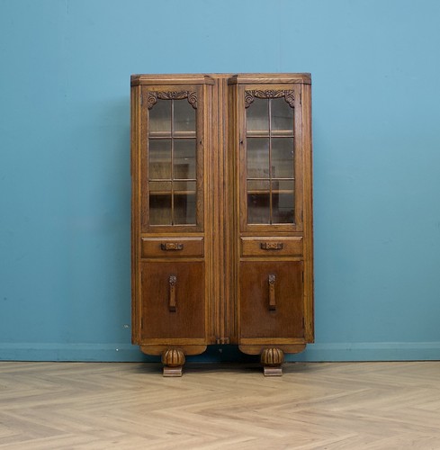 Vintage oak art - vintage, deco