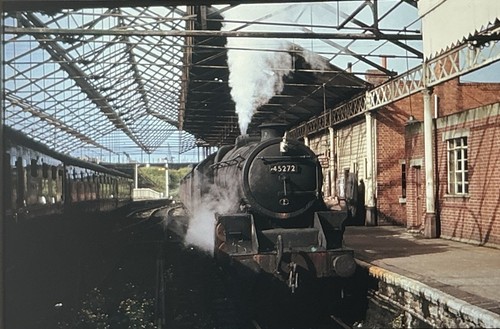 35mm slide steam loco class - slide, br