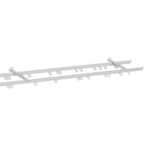 Fineline double curtain - curtain, track