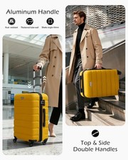 Medium Suitcase for Holiday Travel, Cruises and Studying Abroad Lightweight