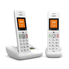 Gigaset Premium E390A Cordless Phone, Twin Handset Big Buttons (Refurbished)