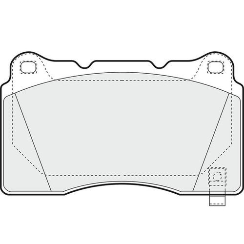 Brake pads set - pads, civic