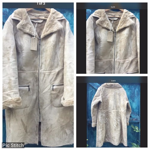 Womens sheepskin coat - womens,