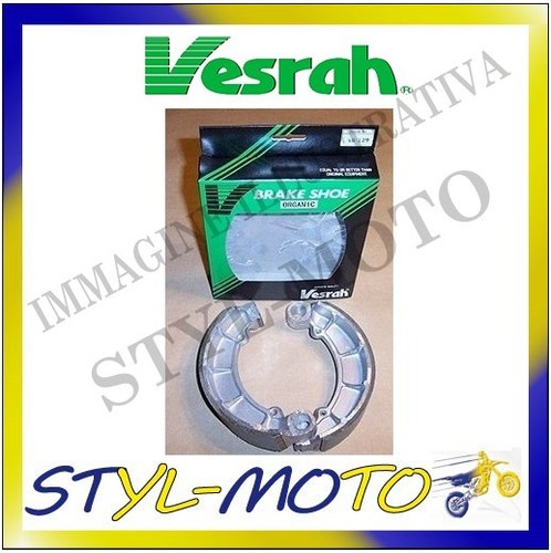 160 pair brake shoes front - vb-160,