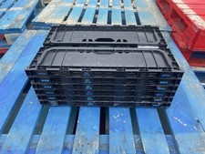 6 X Heavy Duty Folding Crates