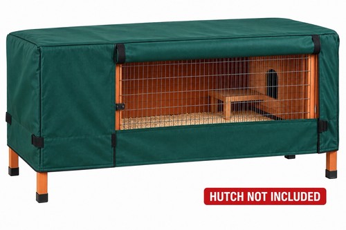 Rabbit hutch cover lazy - lazy, bones
