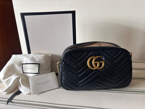 Gucci marmont quilted - gucci,