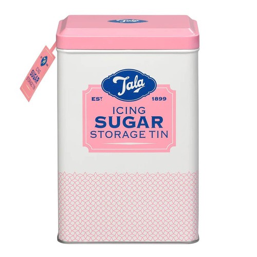 Icing sugar storage tin - sugar,