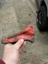 Honda c50 6v Exhaust Muffler Bracket  Genuine ??? Fishtail