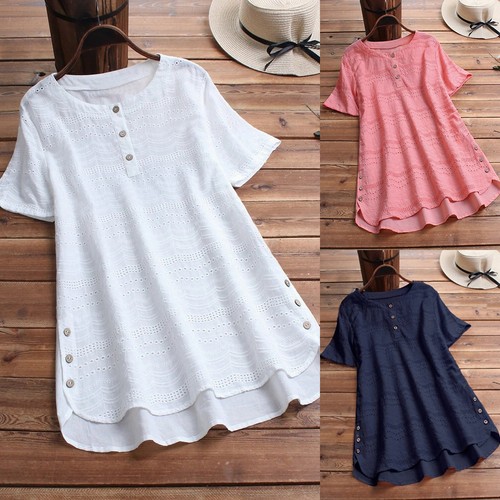 Womens button shirts tunic - womens, up
