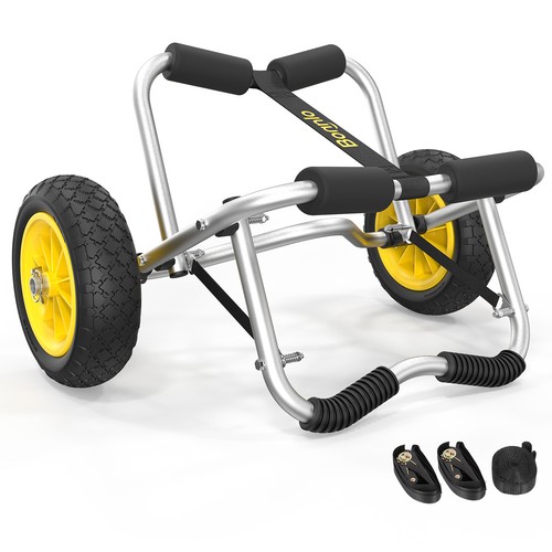 Foldable kayak trolley - foldable,