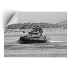 1 x Vinyl Sticker A5 - BW -