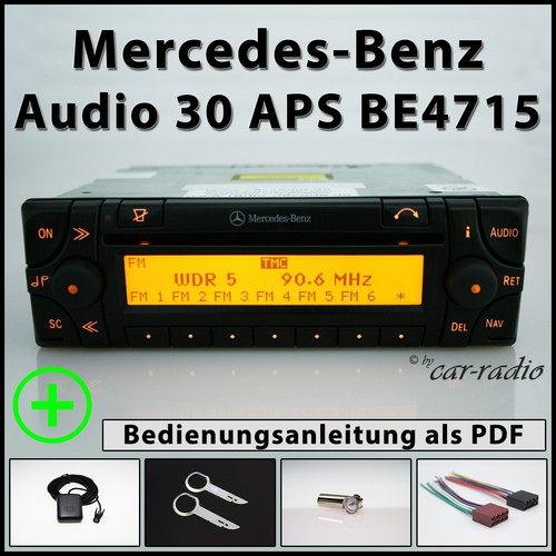 Genuine mercedes audio aps - audio, 30