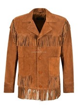 Mens Western FringesTan
