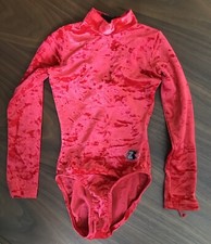 Zone Girls Red Crushed Velvet