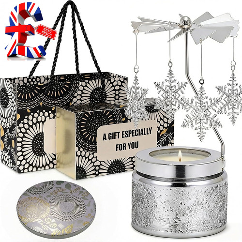 Rotating scented candle - rotating,