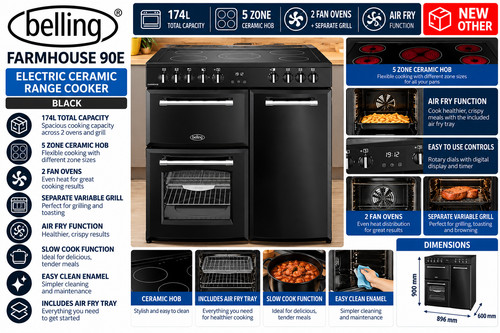 Beko ftg6201s gas cooker - beko, with