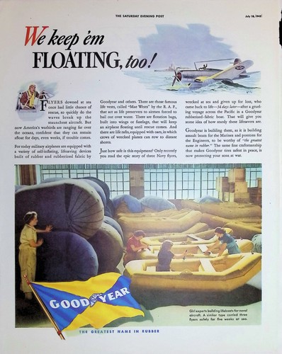 Original 1942 goodyear - 1942, ad