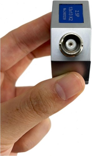 Ultrasonic flaw detector probe - flaw,