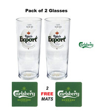 Carlsberg Export Pint Glasses