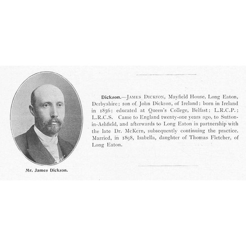 James dickson mayfield - james, of