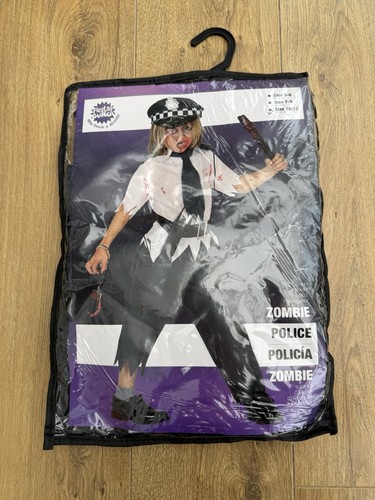 Police zombie costume - zombie,