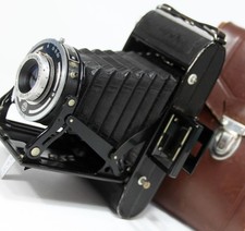 ADOX START Folding MEDIUM FORMAT 120 Film Camera WORKING Light Tight Case VGC