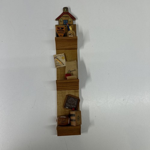 Vtg handmade wooden teacher - handmade,