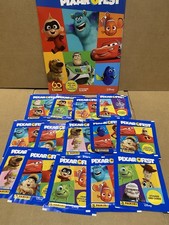 Panini Disney Pixar Fest stickers 14 Sealed Packets And Album