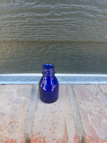 Vintage miniature cobalt blue - miniature,