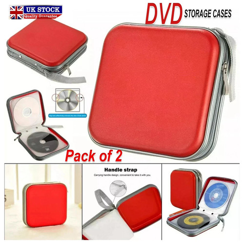 Dvd carry case cover - 2x,