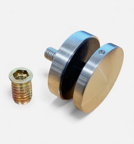 Glass standoff fitting - glass,