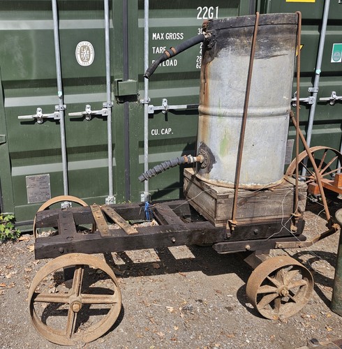 Stationary engine trolley - stationary,