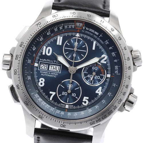 Hamilton khaki aviation wind - khaki, x-wind