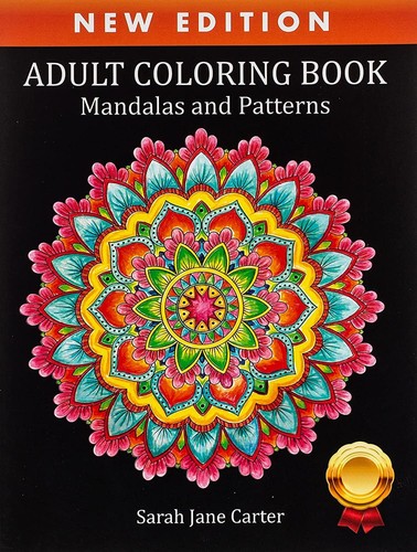 Adult coloring book - adult, mandalas