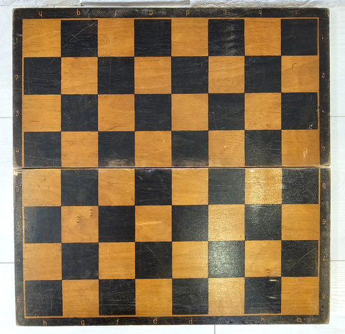 Soviet vintage wooden chess - soviet,