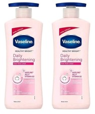 Vaseline Healthy Bright Daily Brightening Even Tone Lotion 600 ml x 2