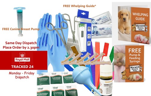 Puppy dog whelping kit - puppy,