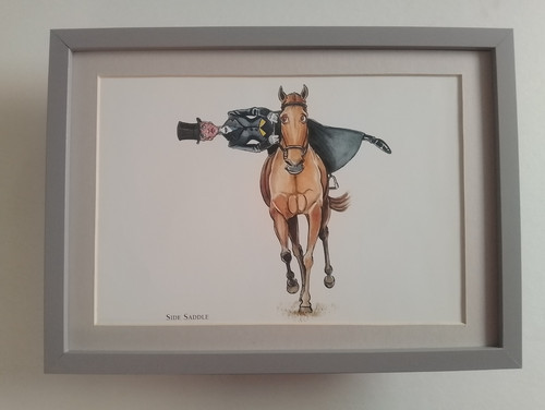 Bryn parry dressage print - bryn,