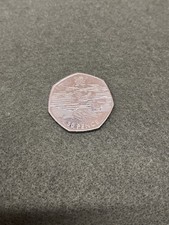 2011 Olympics Aquatics 50p Circulated Coin