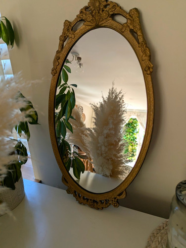 Vintage ornate gold tone - vintage,