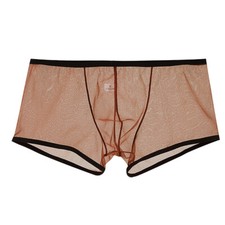 Mens Sexy See Through Boxer