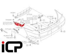 Genuine LH Bumper Support