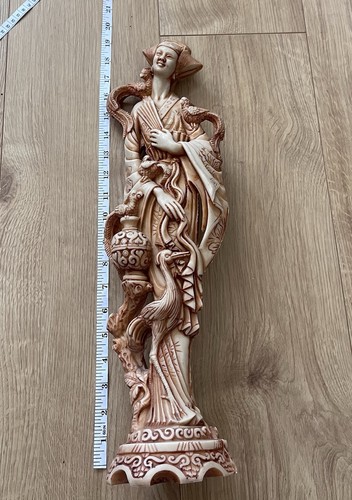 Vintage chinese lady figurine - vintage,