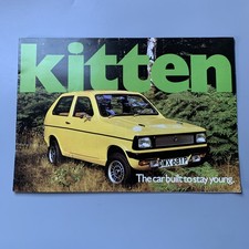 Reliant Kitten 1975 A4 8 Page