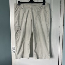 BHS cream three quarter length